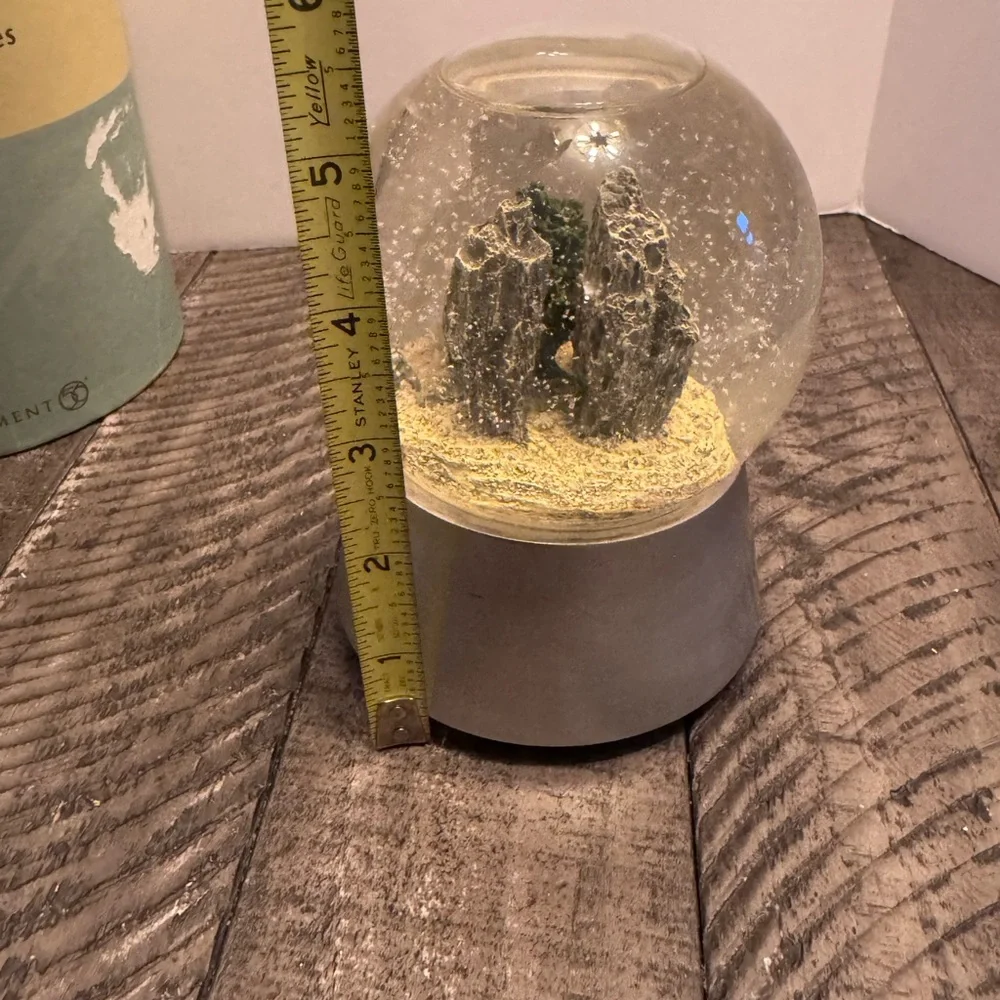Department 56 Serenity Sphere by Liz Ross 2002 Rock Garden‎ Play Sounds Of Bells